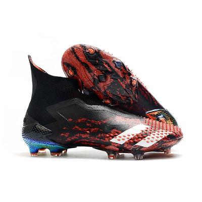 China Fashion\Non-slip Black Red Black Training Sports Men's Sports Soccer Boots Comfortable Soccer Cleat Comfortable\Durable Shoes Comfortable Boots for sale