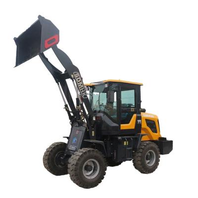 China Building Material Shop New Design 1Ton 2 Ton 1.5 Ton 3 Ton Front End Wheel Loader Compact AC Joystick For Agriculture for sale