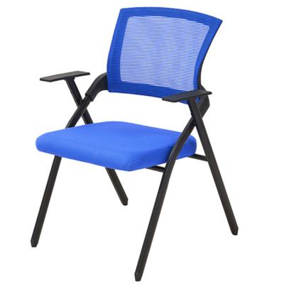 China Wholesale Simple Mesh Integrated Study Training Conference Office Folding Chair Ergonomic Executive Office Chair Manufacturers Wholesale for sale