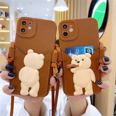 China Shockproof For Funda Realme Realme GT NEO- Q3S Q3 pro Realme 9Pro plus 9i 9 pro C21Y soft phone case cross card wallet rope cover for sale