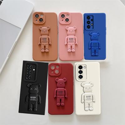 China Shockproof For Funda Samsung Galaxy A52S A52 A53 A72 A73 A71 A51 A22 A12 A32 A 32 52 22 72 73 5G 4G Case Bear Bracket Mobile Phone Case for sale