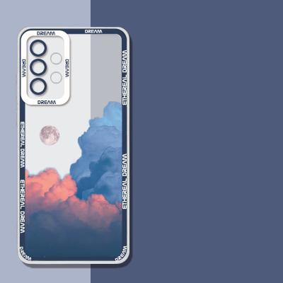 China Shockproof For Samsung Galaxy A12 A32 A31 Fundas Case For 32 31 4G 5G Phone Case Coque Samsung Galaxy A 12 Cover Cute Clouds Celular Soft for sale