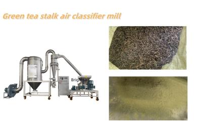 Китай Green Tea Stalk Air Classifier Mill tea pulverizer machine green tea powder making mill Brightsail продается