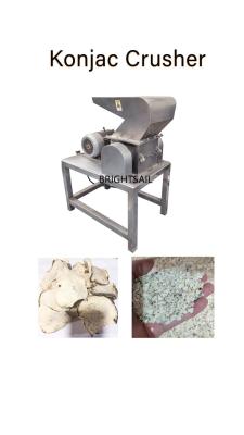 China Fabrica Granulados de Konjac seco Maquina de moler de alimentos máquina de molienda de Brightsail Conjac seco triturador grueso en venta