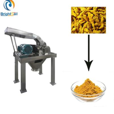 China Industry Spice Powder Machine Hammer Mill Turmeric Masala Grinding Easy Opertaion for sale