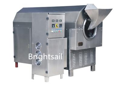 China SS316 Electric Nut Roasting Machine Food Processing 30-450kg Per Hr Capacity for sale