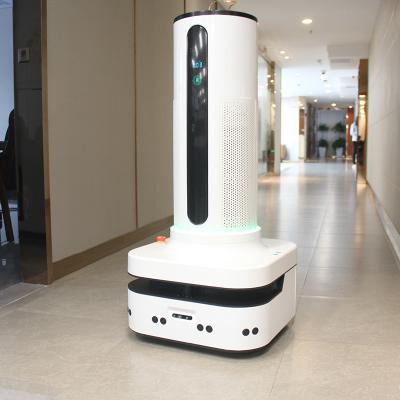 China restaurant & Latest Hotel Supplies Air Purifier With APP Control Air Disinfection HEPA Filter Machine Commercial Autonomous Robot for sale