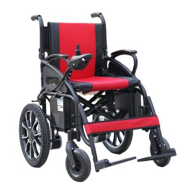 China Electric Wheelchairs Manufacture Lightweight Portable Folding Wheelchair 100.5*67*96 for sale