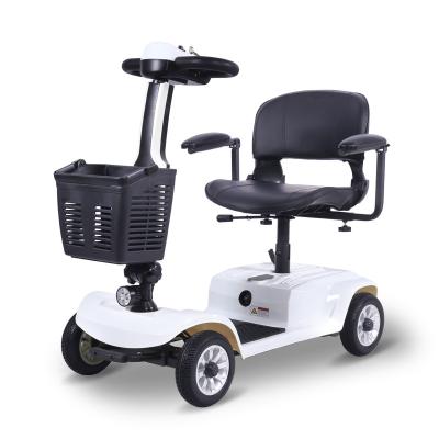 China 2022 unisex for elderly and disability four wheel disassembly electric mobility scooters for sale