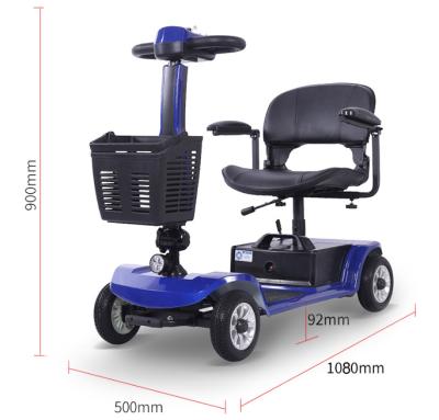 China 2022 Powerful Long Travel Unisex with CE for Disabled and Elderly Electric Mobility Scooters for sale