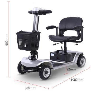 China 2022 Powerful Long Travel Unisex With CE For Disabled And Elderly Electric Mobility Scooters for sale