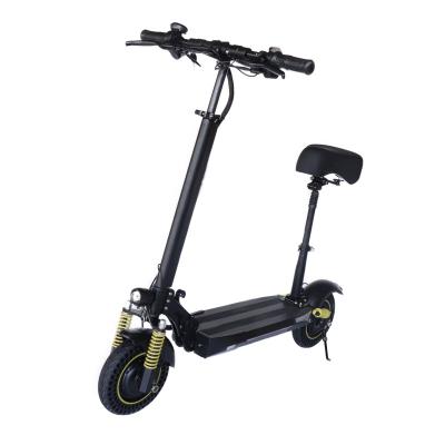 China Unisex 2 Wheel Off Road 1000 Watt With Seat Fold Able Fast Electric Scooters Dual Motor E Scooter For Adults for sale