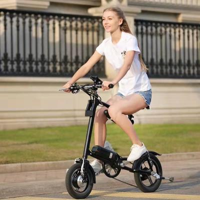 China 14 inch multifunctional folding electric bike with seat or electric folding electric bike for sale