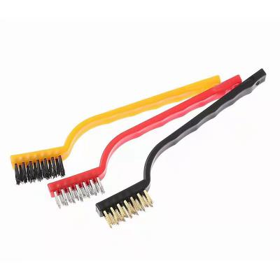 China Sustainable Quality Products Gas Stove Cleaning Brush Range Hood Decontamination Brush Steel Wire Brush For Kitchen Use for sale