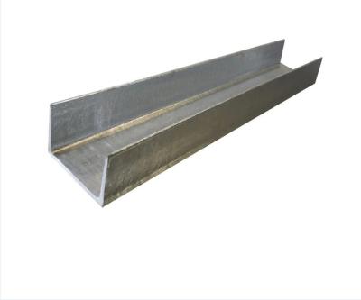 China Steel Processing Steel Channel Hanging Parts U C Beam U Channel Structural Steel for sale