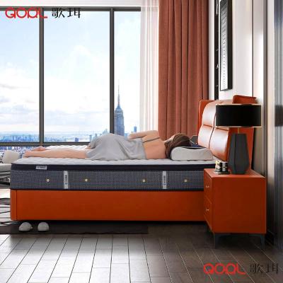 China Secret Safe Modern Wedding Double Bed Clever Design With Modern Storage Bed Leather for sale