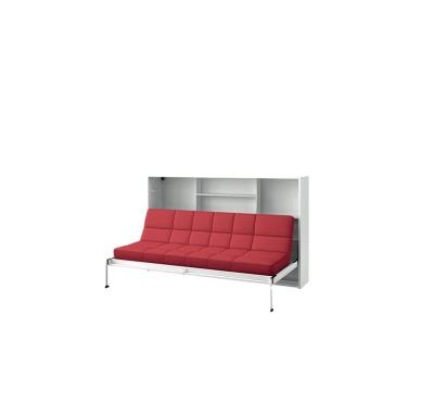 China Foshan Gorl furniture sofa wall foldable bed, folding wall bed mechanism, murphy bed with desk CF124/SZ-CF124/SZ/SF for sale