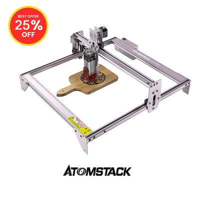 China Atomstack A5 Pro Running CNC Router Metal Air Cooled Engraving Wood Atomstack A5 pro 40W Mini Cutting Laser Engraving Machinery Machine for sale