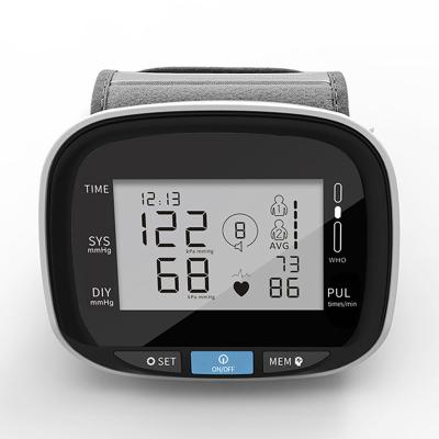 China Plastic Home Use Products Medical Wrist Type Blood Pressure Monitor With USB Connection for sale