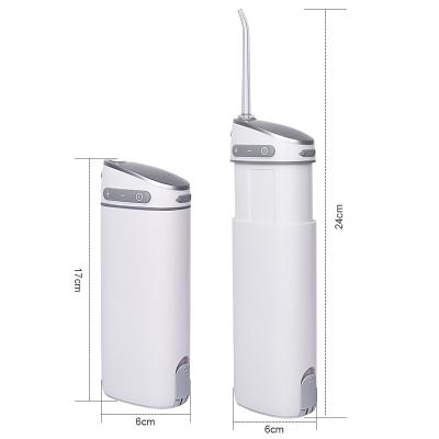 China Household Health Care Device Rechargeable Dental Oral Irrigator With 165ml Water Tank for sale