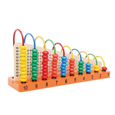 China Funny Educational Toy Hot Sale Kids Abacus Count Frame Wooden Bead Counting Educational Toys for sale