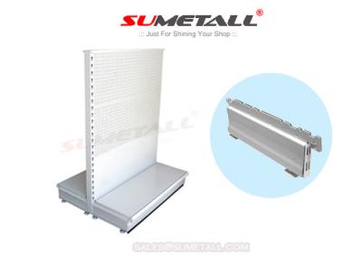 China Adjustable Grocery Store Modular Retail Display Shelving With Dismountable Base Leg for sale