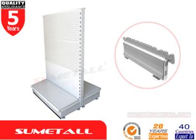 China Euro Style Gondola Store Shelving With Dismountable Base Leg For Retail Store / Supermarkets for sale