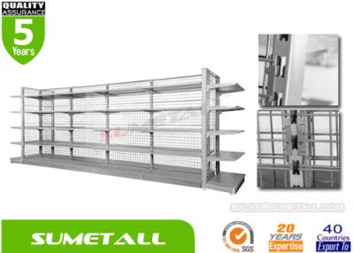 China Economische de Vertoningsrekken van de Gemakopslag met Metaal Infill Achtercomité L1000 X D450 X H1800mm Te koop