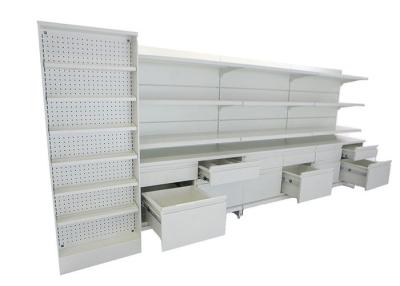 China Pharmacy shelving Pharmacy Display Racks Hshelf Pharmacy Storage Racks Retail Shelving for Pharmacy for sale