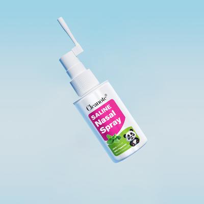 China US FDA Children Mint Saline Nasal Spray For Congestion Nose 60ml Relaxing Refreshing for sale