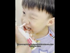 60ml refreshing relaxing cleanote saline mint nasal spray for children