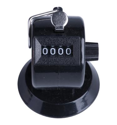 China Factory Wholesale Colorful Plastic ABS SXH5136 Digital Hand Tally Counter Manual Desk Clicker With Base for sale