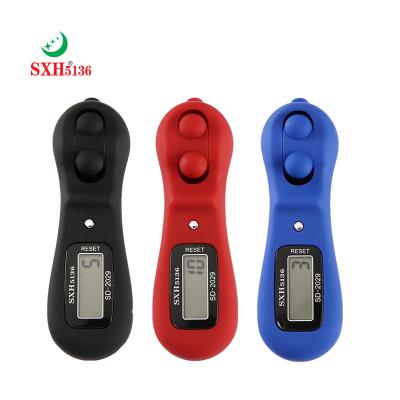 China SXH5136 ABS Factory Wholesale Electronics Digital Tally Counter Silicon Case Prayer Digital Tasbeeh Beads Rosary Model 2029P for sale