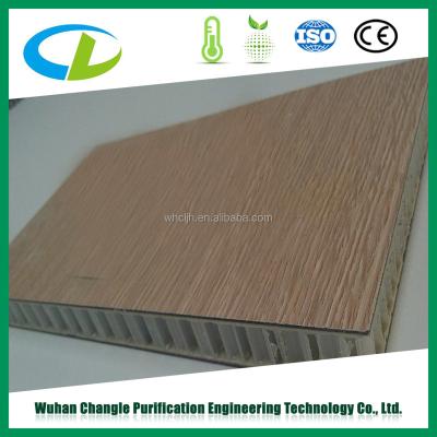 China Wall Panel Heat And Sound Insulation Paper And Aluminum Honeycomb Panel Anti Static for sale