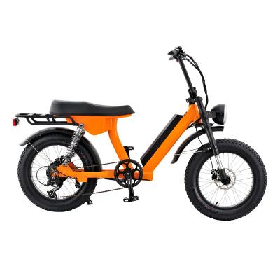 China OEM Al Alloy Frame Snow Beach Retro Fat Tire E Bike Cruiser OEM Al Alloy Frame Snow Beach Electric Bike/Electric Bicycle for sale