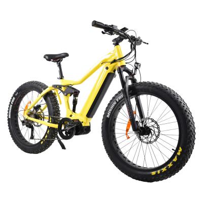 China Hot Seller Aluminum Alloy Fat Bike Electric Bike 26inch 750W 1000W Ebike Mtb Electric Bike Alloy Frame From China for sale