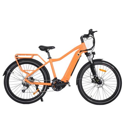 China Aluminum alloy durable using mid drive low price city electric bike with rear rack new automatic electric bike ecooter for city for sale