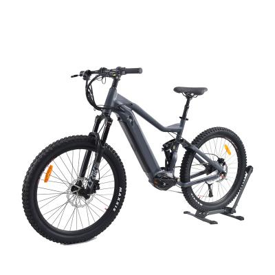 China aluminum alloy m500/m620 1000w 750w 500w electric drive battery emtb full suspension electric bike mid bicycle hidden electric bike for sale