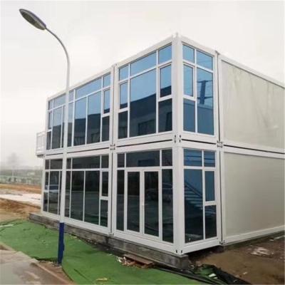 China Fast Build Luxury 3 Bedroom Tiny 20ft Shipping Container Homes Prefab Houses Made In China for sale