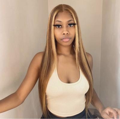 China JP New Long Human Hair Lace Front Wig Virgin HD Natural Wave Hair Wigs Brazilian Silky Straight Full Lace Wigs For Black Women for sale