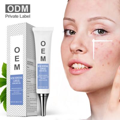 China Herbal TCM Treatment Gel Anti Acne Private Label Skin Revitalizer Ingredients Skin Care Pimple Removal Cream for sale