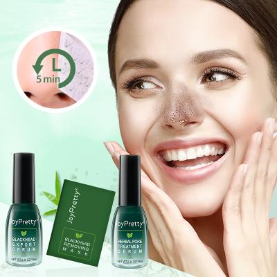 China Herbal Moisturizer Blackhead Removing Pore Refining Blackhead Remover Serum Acne Treatment Shrink Pore Skin Off Skin Care for sale