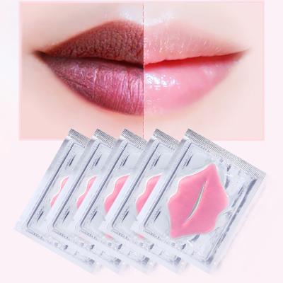 China Pink Lip Mask Manufacturer ODM OEM Nourishing Moisturizer Moisturizing Crystal Lady Plumping Nourish Collagen Lip Mask for sale