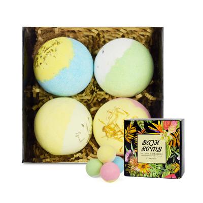 China Body Care Bath Bombs Private Label With Box Cupcake Bath Bomb for sale