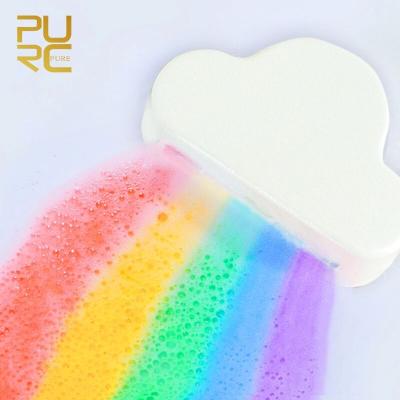 China Homemade Luxury Handmade Luxury Scented Natural Vegan Bath Bomb Private Label Spa Rainbow Organic Fizzy Bath Bombs for sale