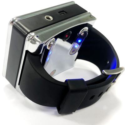 China Lithium Ion Battery With 1600m AH Capacity Multifunction Laser Therapy Watch Red Light Physiotherapy Apparatus For Nasal Ear Cavity Treatment for sale