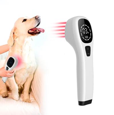 China Handheld ABS Arthritis Shoulder Pain Relief 650nm 808nm Laser Cold Therapy Physiotherapy Equipment for sale