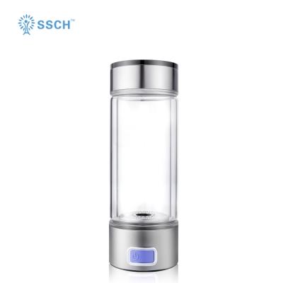 China 2019 Household Prefiltration Water Bottle Portable Alkaline Hydrogen Rich Water Generator For Everyone for sale