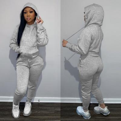 China Autumn Woman Breathable Trial Suit 2 Piece Set Womens Hoodies Joggers Long Sleeve Women Sweatsuit Set Tracksuit for sale