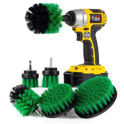 China Sustainable 2022 Hot product Electric drilling Brush Accessory Scrubber Cleaning Brush For Tub Cleaner Tool for sale